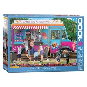 🌸3 for 2🌸 Eurographics Dan’s Ice Cream Van Jigsaw Puzzle | 1000 pieces